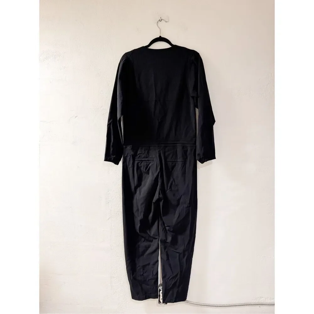 Lululemon Ventlight Zippered Jumpsuit in Black Size 4